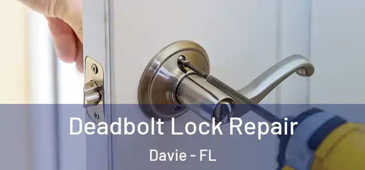 Deadbolt Lock Repair Davie - FL