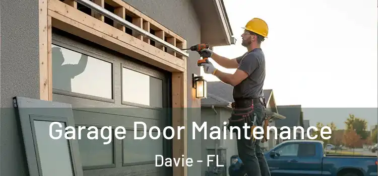 Garage Door Maintenance Davie - FL