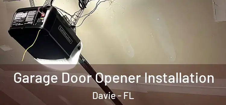  Garage Door Opener Installation Davie - FL