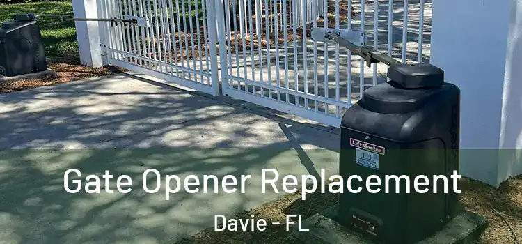 Gate Opener Replacement Davie - FL