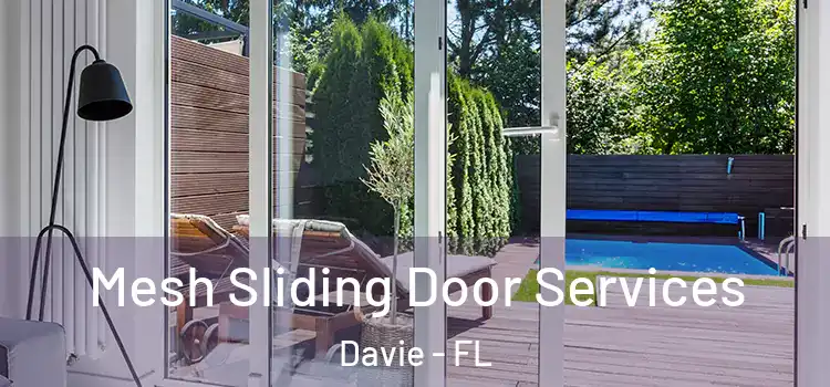 Mesh Sliding Door Services Davie - FL